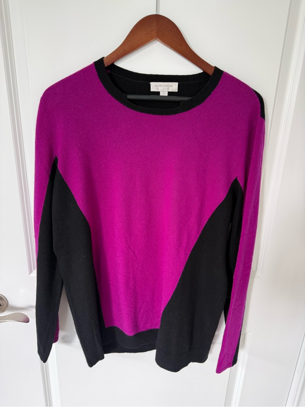 Nordstrom Cashmere Colorblock Sweater